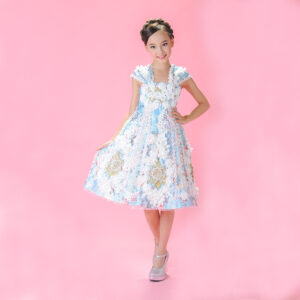 ชุดbaroqueสีฟ้า